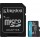 Kingston Canvas Go! Plus microSDXC 64GB Class 10 U3 V30 Black